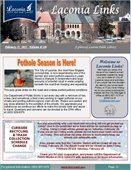City of Laconia - Laconia Links Newsletter